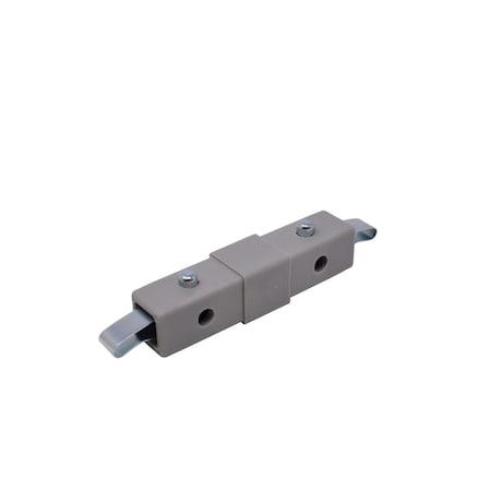 Eztube 2-Way Gray Straight Coupler Connector Quick-Release 200-303 GY-QR 200-303 GY-QR